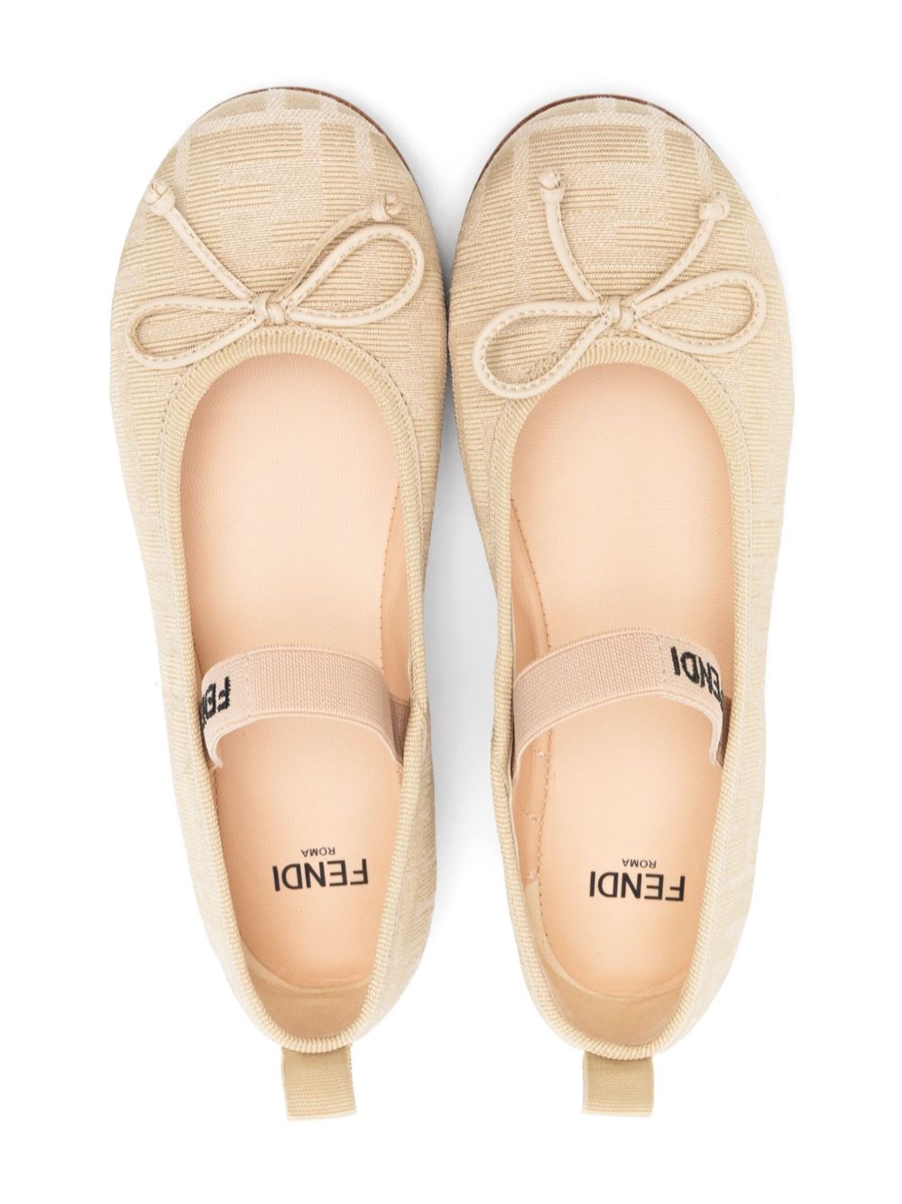 Fendi Kids
Ballerine con motivo FF