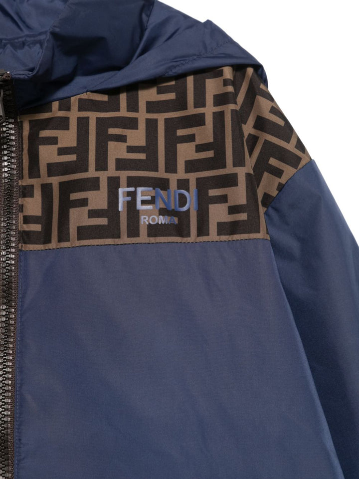 Giacca a vento Fendi junior
in nylon