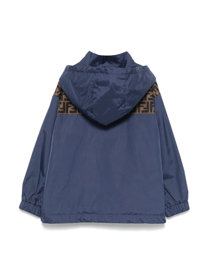Giacca a vento Fendi junior
in nylon