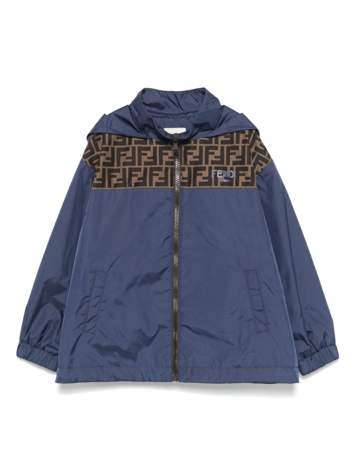 Giacca a vento Fendi junior
in nylon