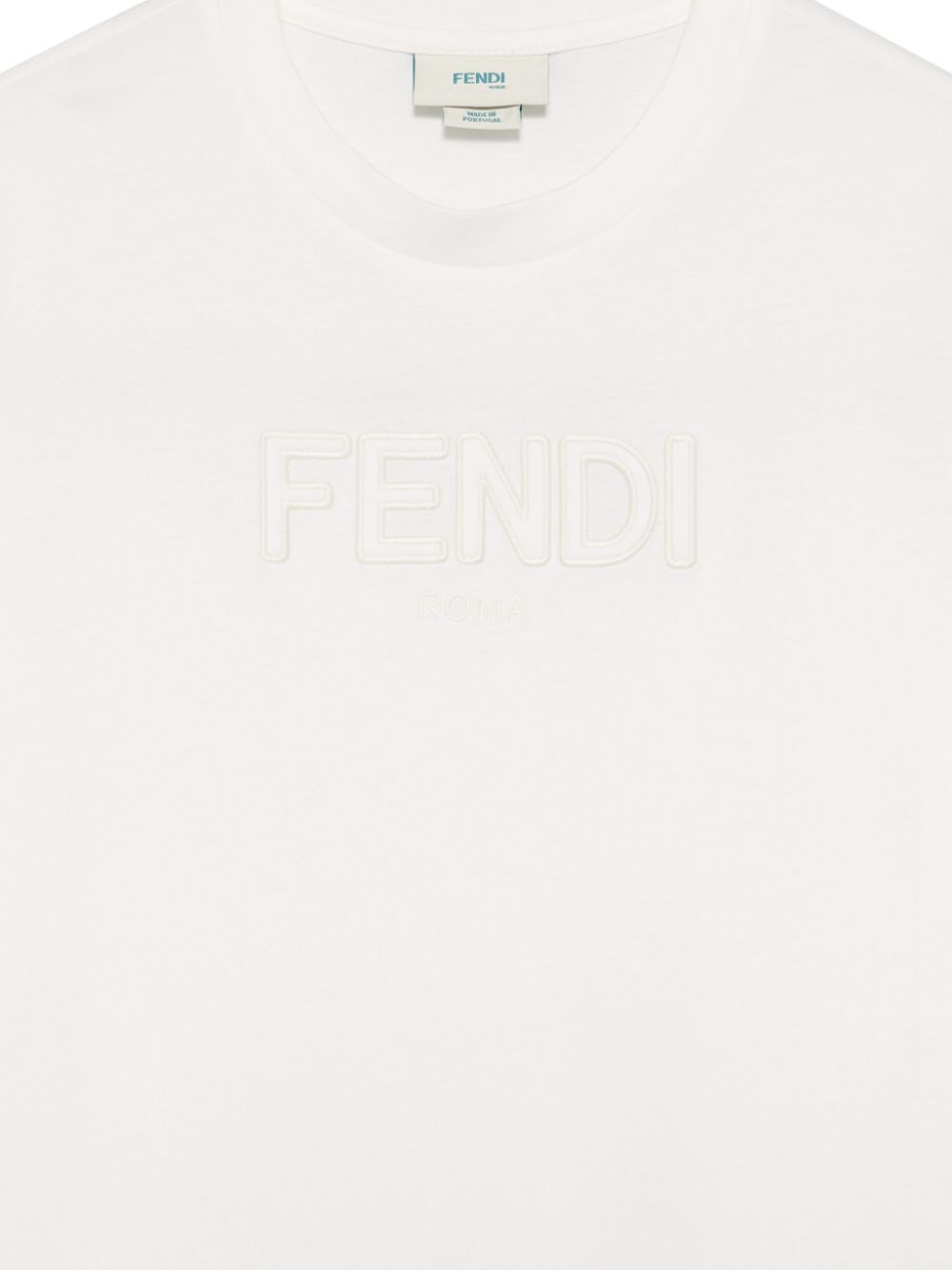 Fendi T-shirt junior
in jersey girocollo mezza manica
