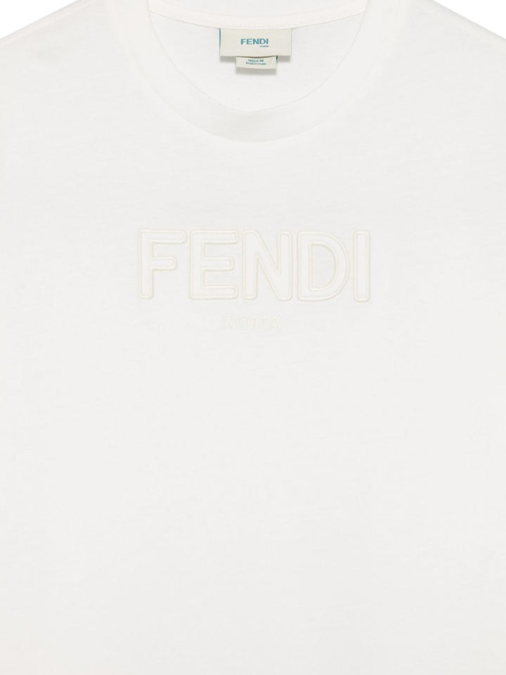 Fendi T-shirt junior
in jersey girocollo mezza manica