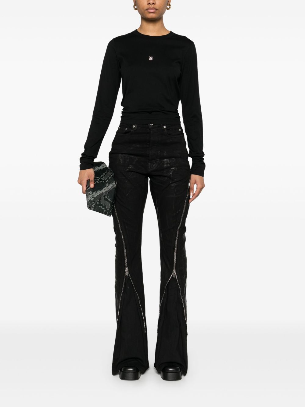 Givenchy
T-shirt con apertura sul retro