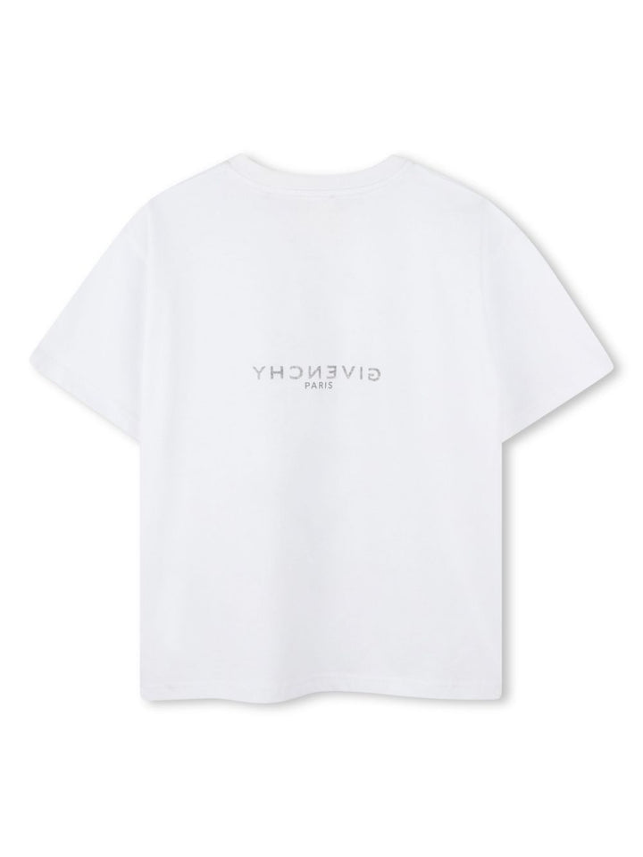 T-shirt bianca con stampa