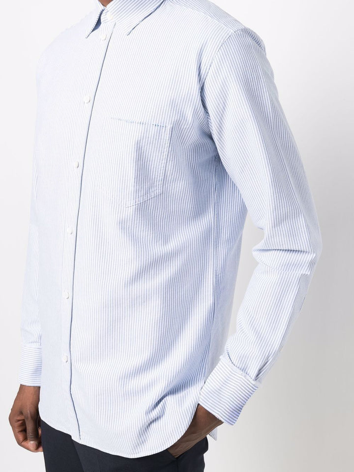 Golden Goose
Camicia a righe con ricamo