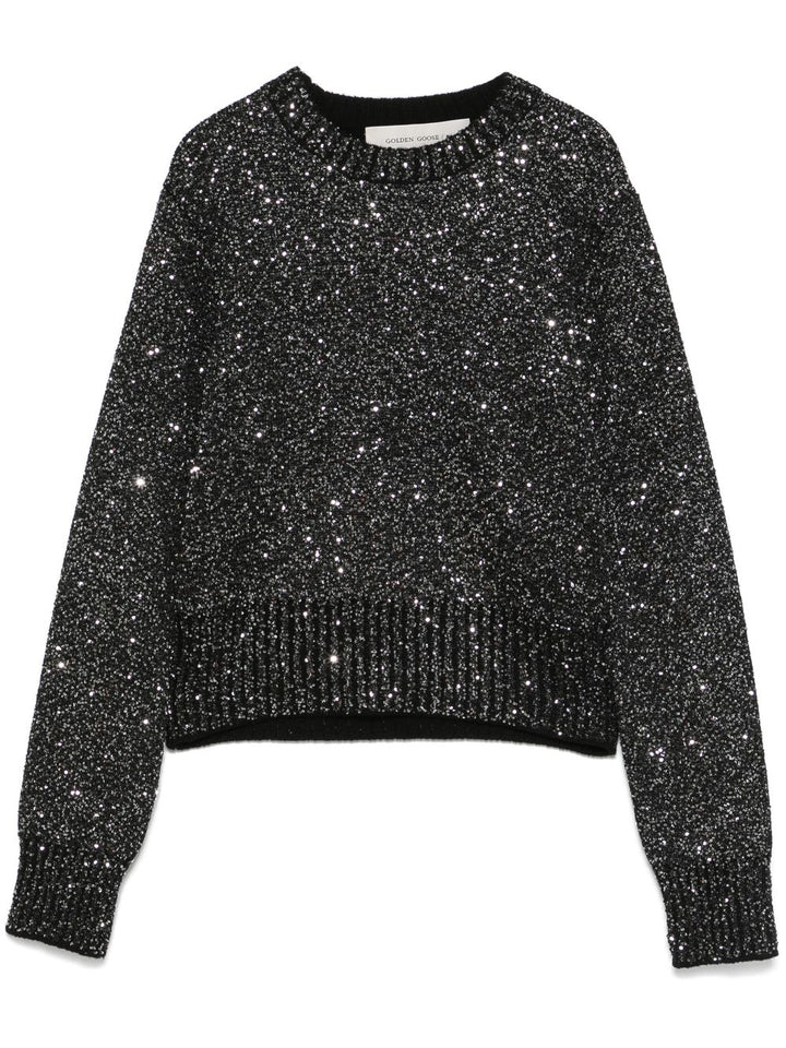 Golden Goose
Maglione con paillettes