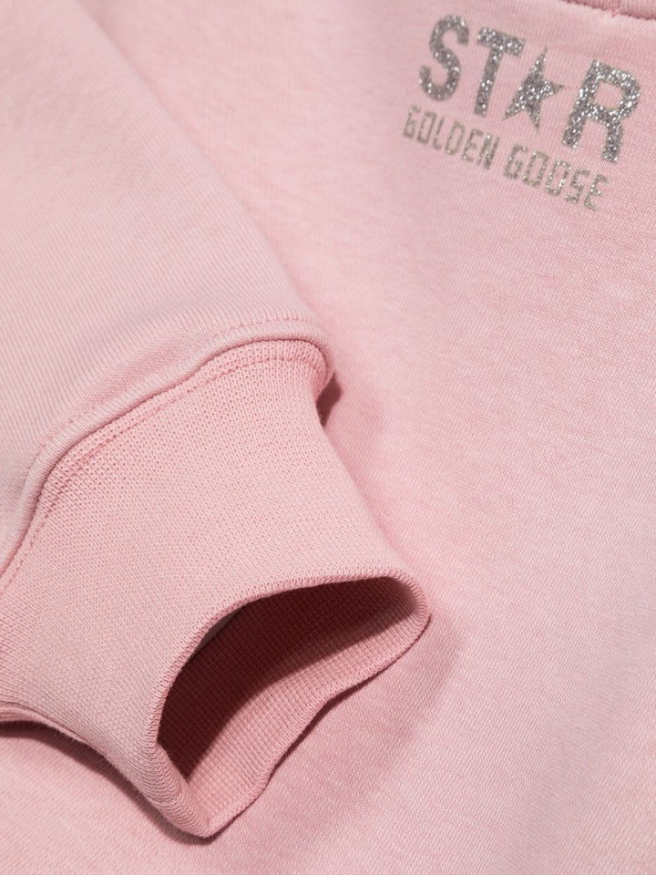 Golden Goose Kids
Felpa con applicazione glitter
