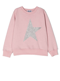 Golden Goose Kids
Felpa con applicazione glitter