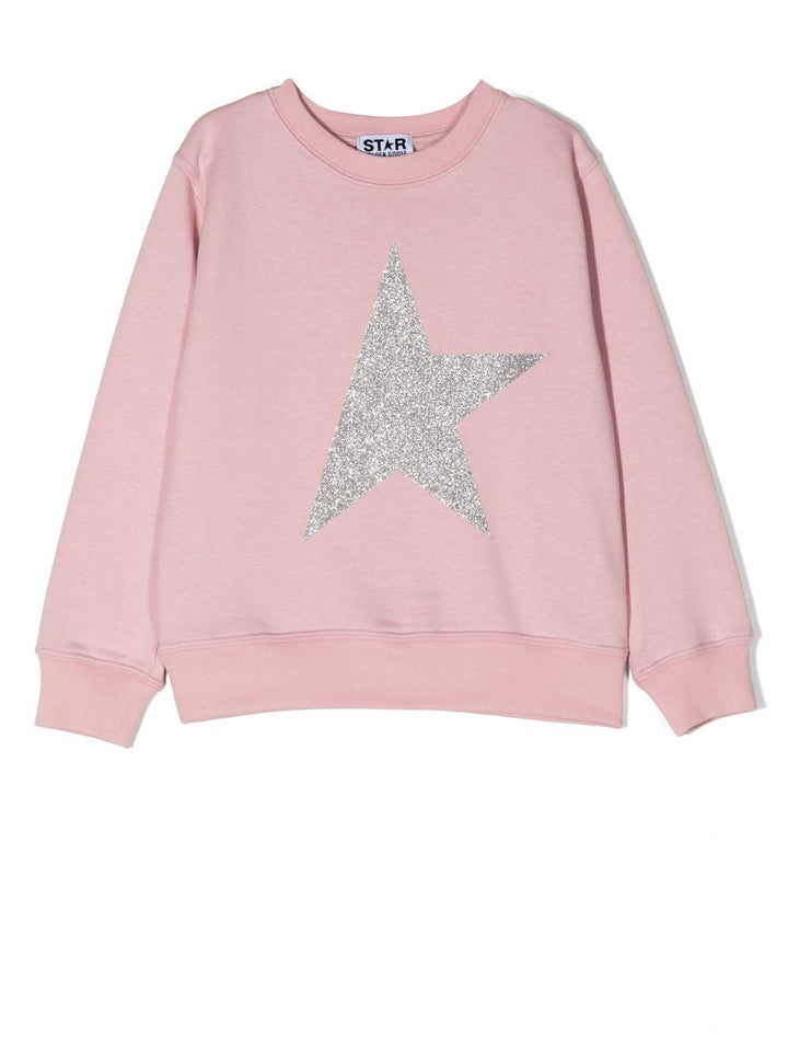Golden Goose Kids
Felpa con applicazione glitter