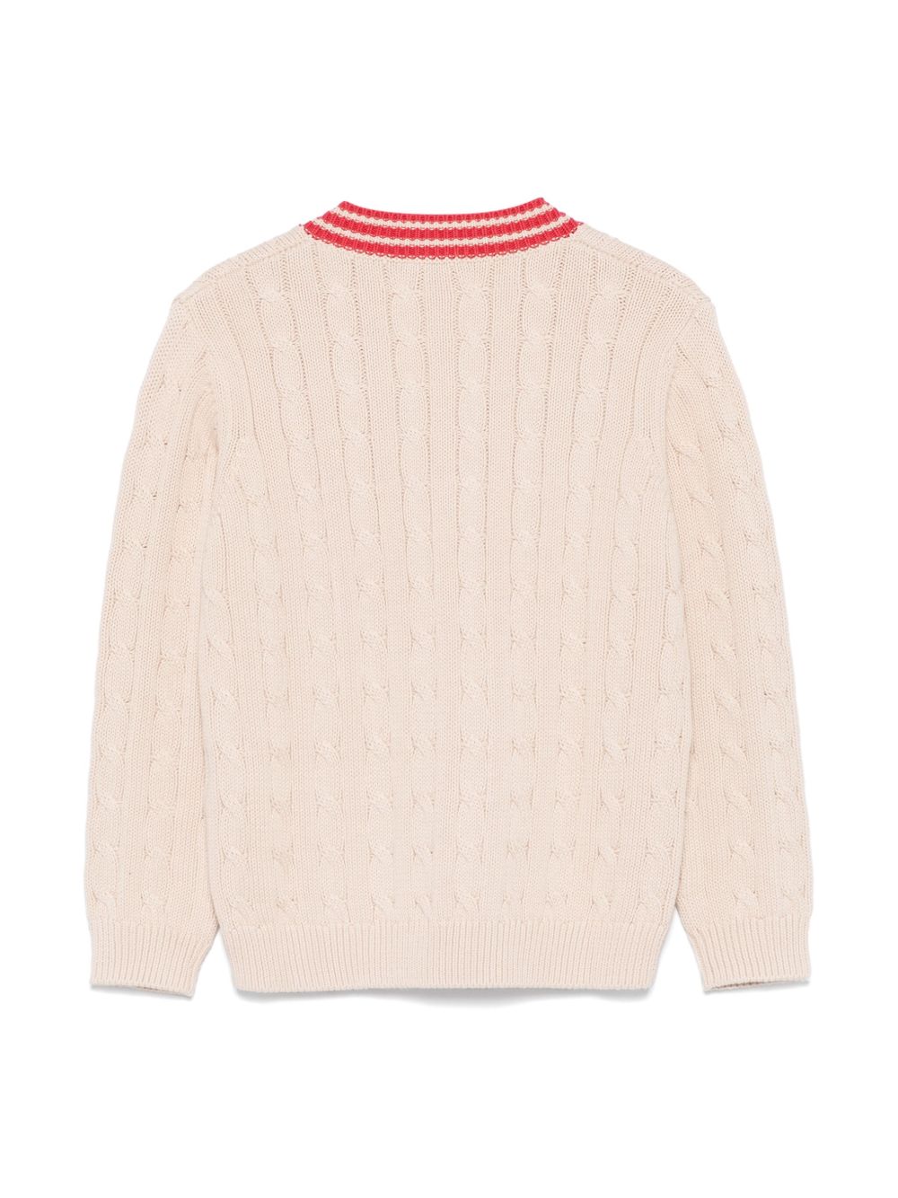 Il Gufo
Maglione con lavorazione intrecciata
