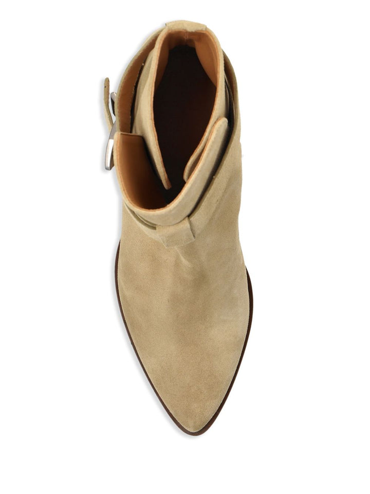 ISABEL MARANT
Stivaletti in pelle scamosciata 60mm