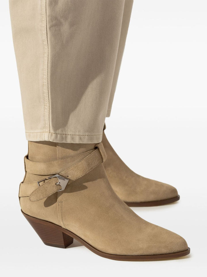 ISABEL MARANT
Stivaletti in pelle scamosciata 60mm