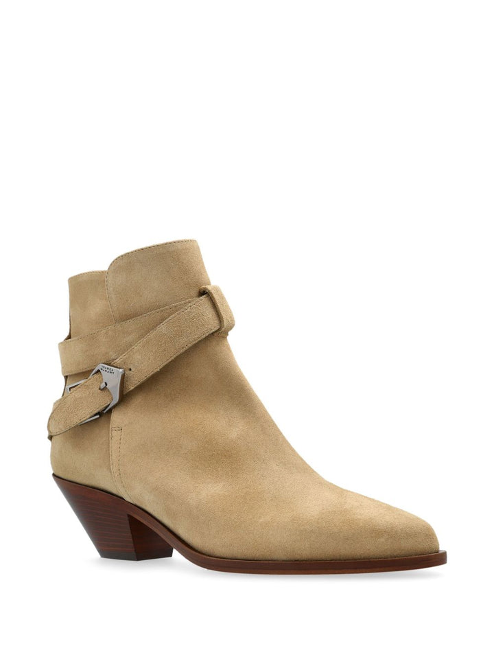ISABEL MARANT
Stivaletti in pelle scamosciata 60mm