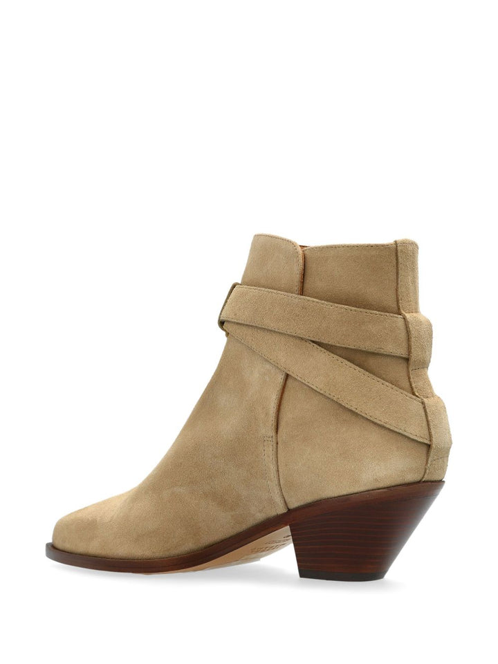 ISABEL MARANT
Stivaletti in pelle scamosciata 60mm