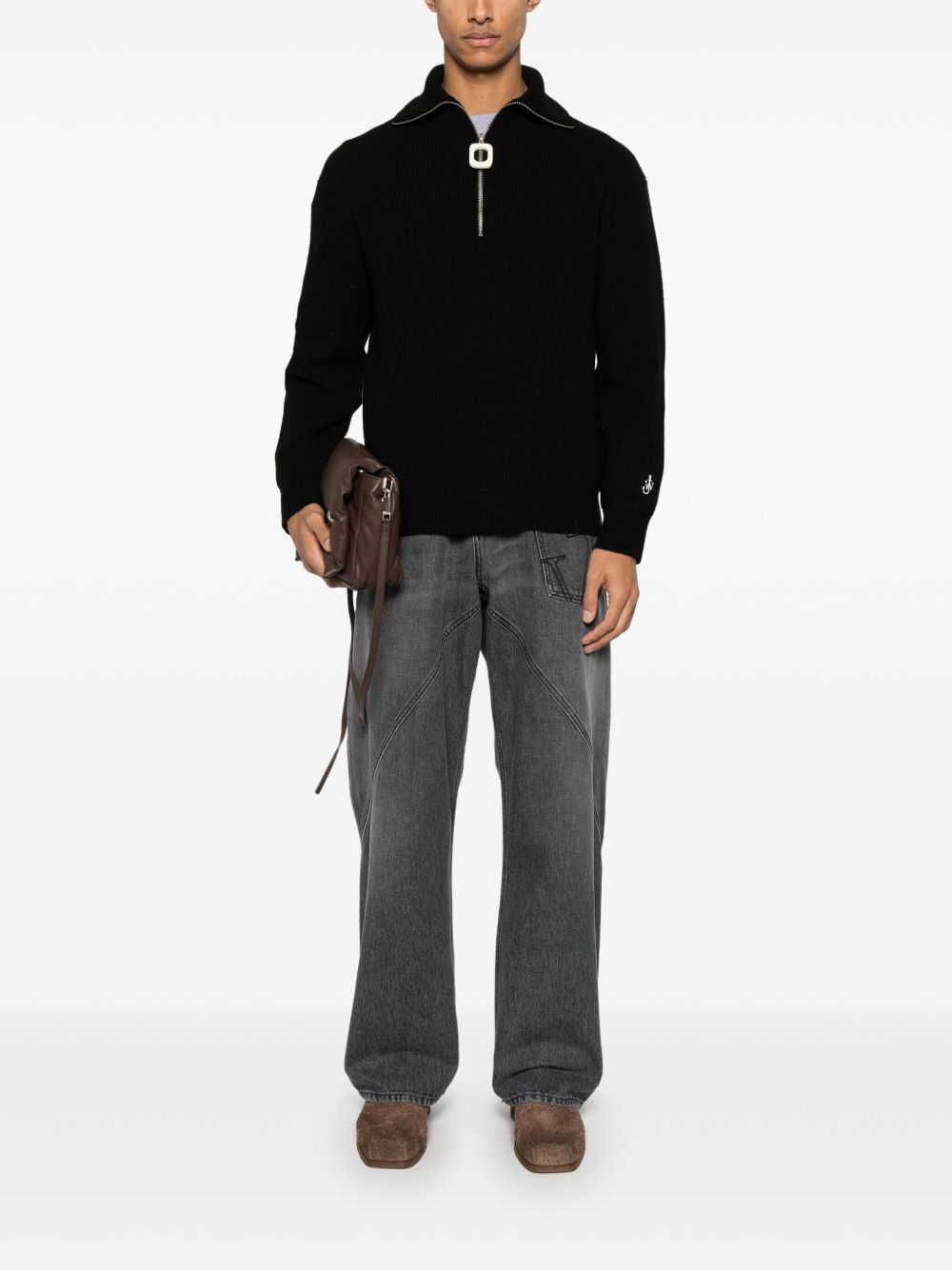 JW Anderson
Maglione con mezza zip