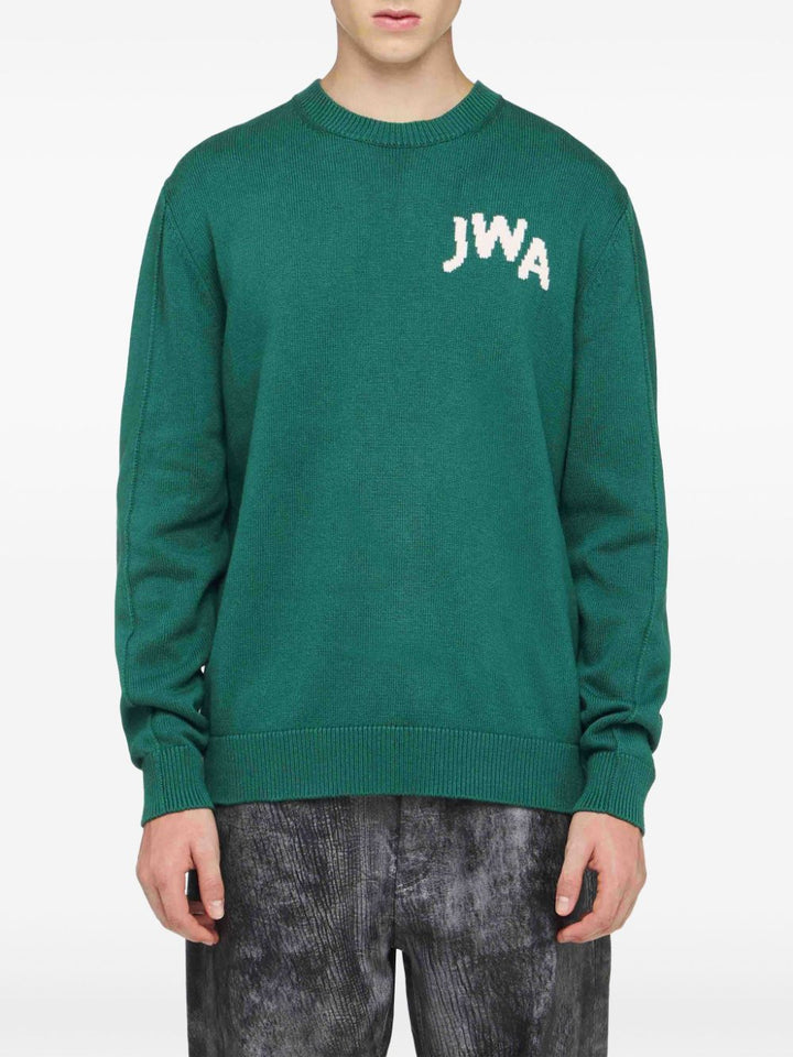 JW Anderson
Maglione con logo a intarsi