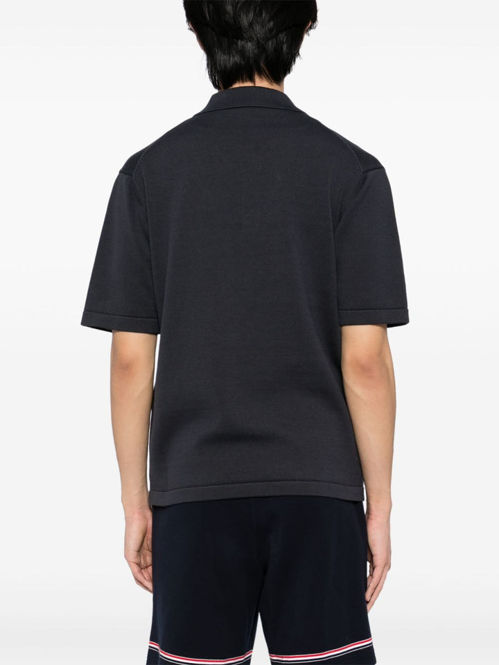 Maison Kitsuné
Polo Bold Fox in maglia con ricamo