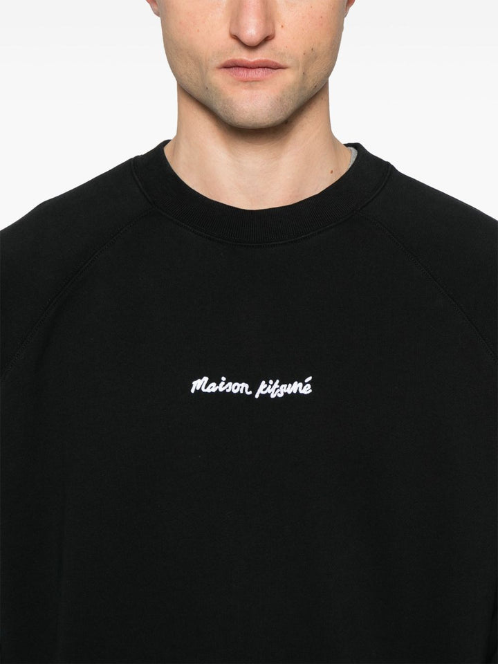 Maison Kitsuné
felpa con logo ricamato