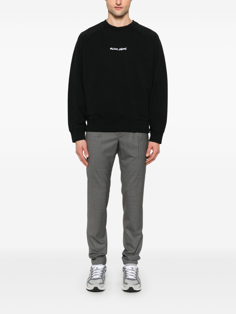 Maison Kitsuné
felpa con logo ricamato