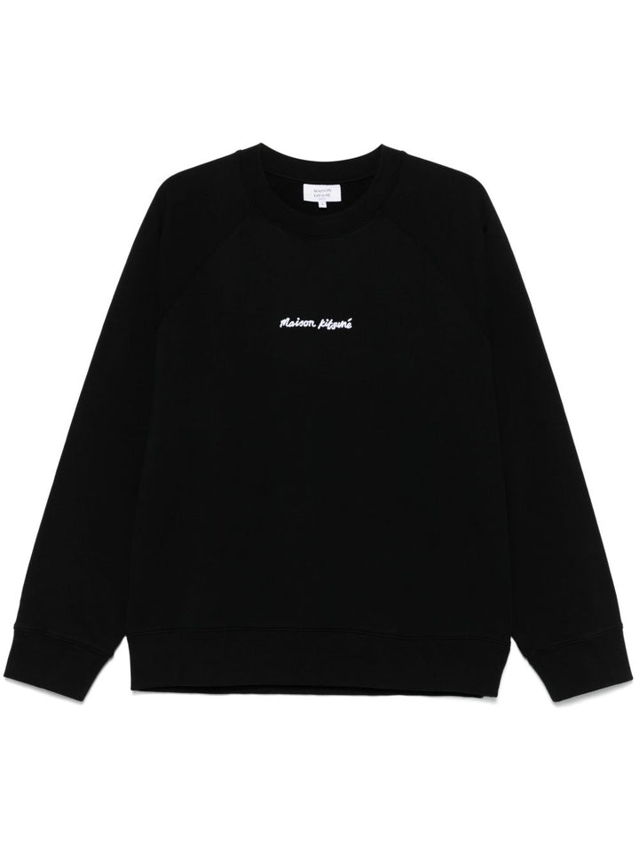 Maison Kitsuné
felpa con logo ricamato