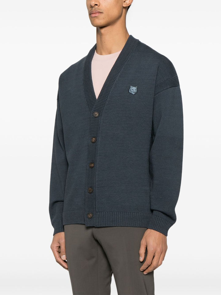 Maison Kitsuné
Cardigan con applicazione Bold Fox Head