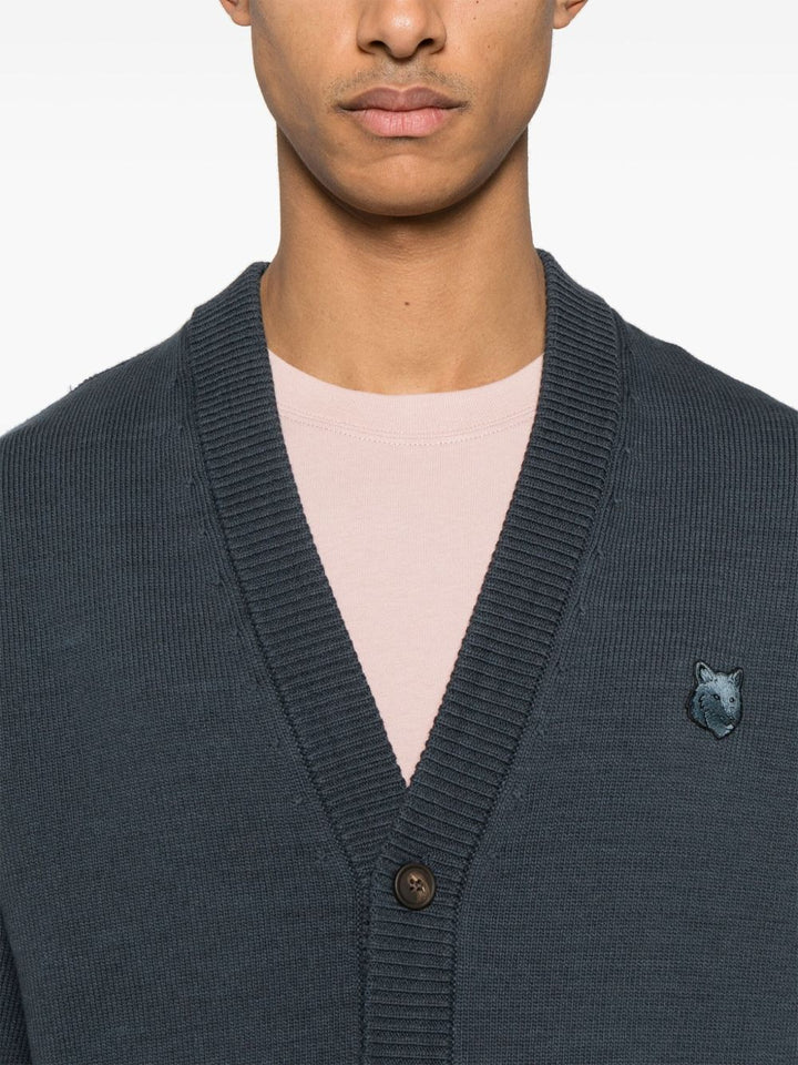 Maison Kitsuné
Cardigan con applicazione Bold Fox Head