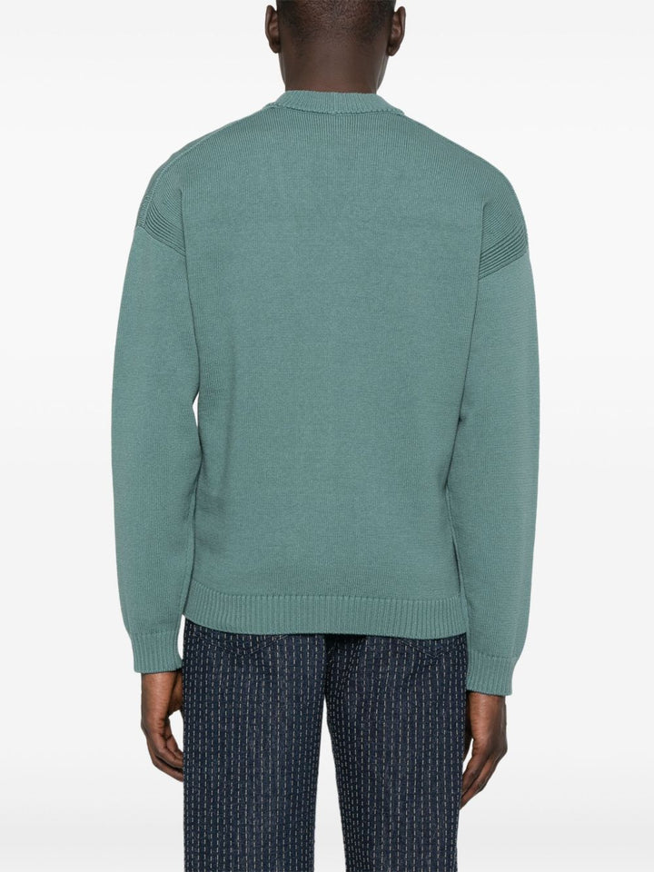 Maison Kitsuné
Cardigan con testa di volpe