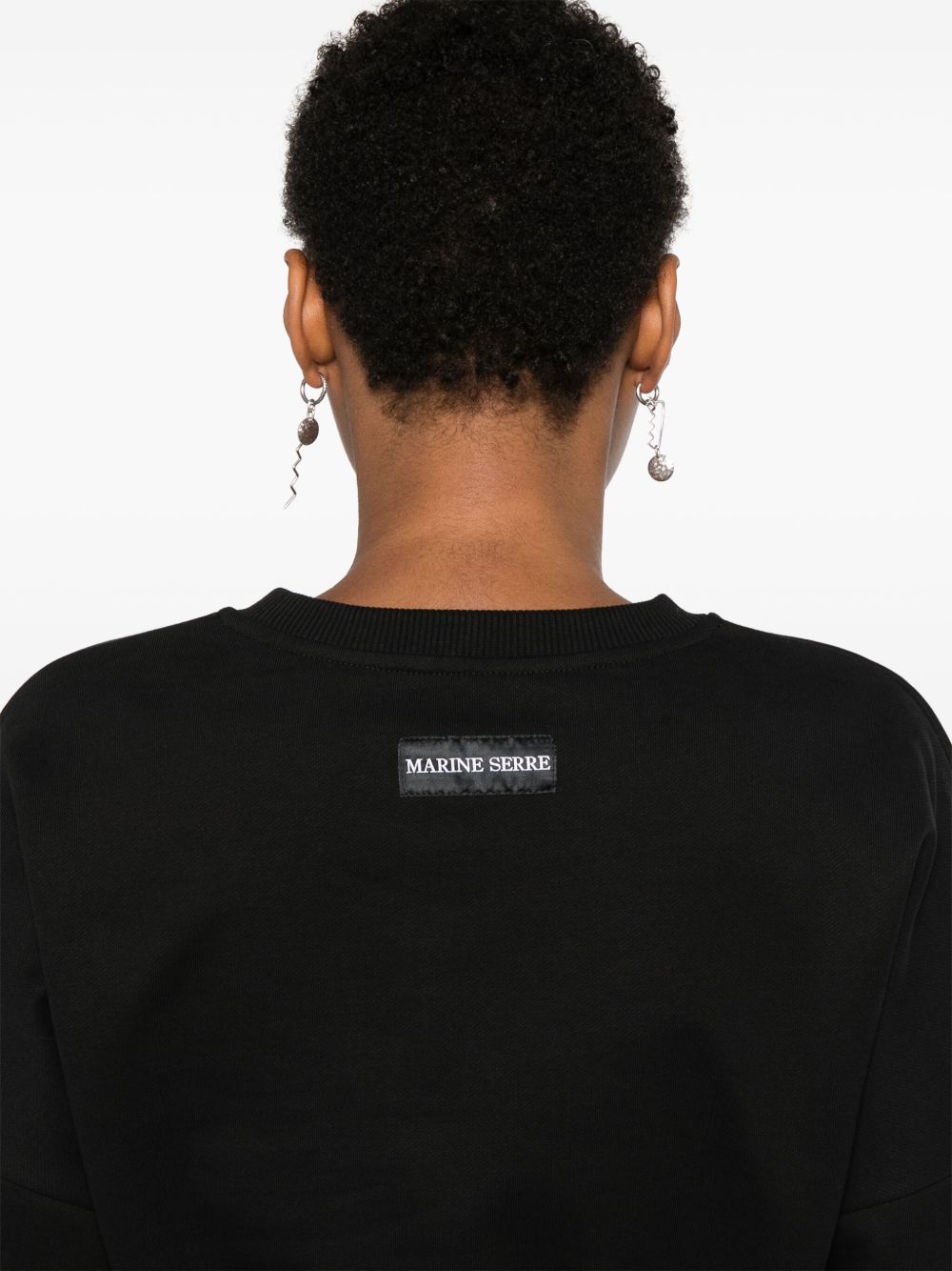 Marine Serre
Felpa con logo Moon