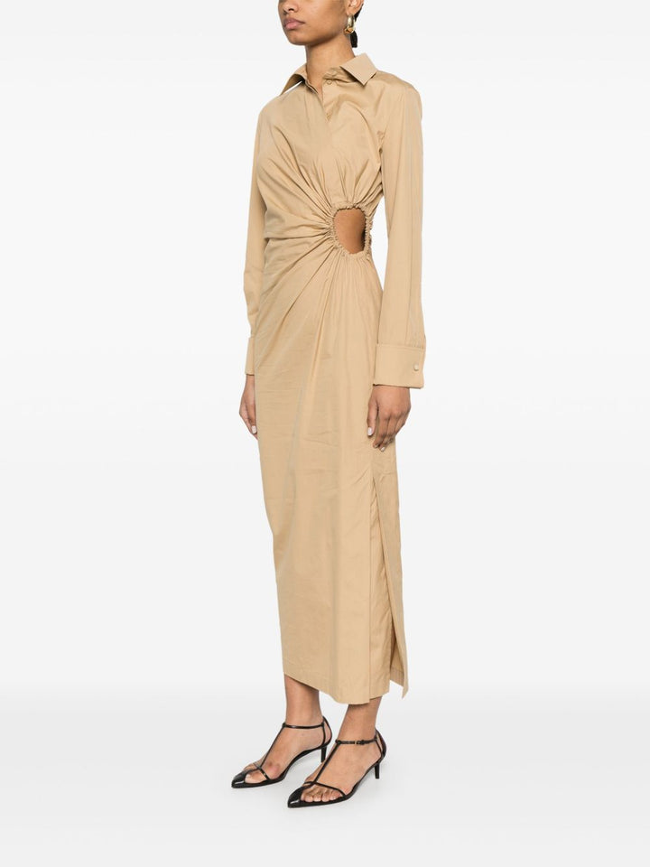 MAXMARA
Abito ETERE in cotone beige.