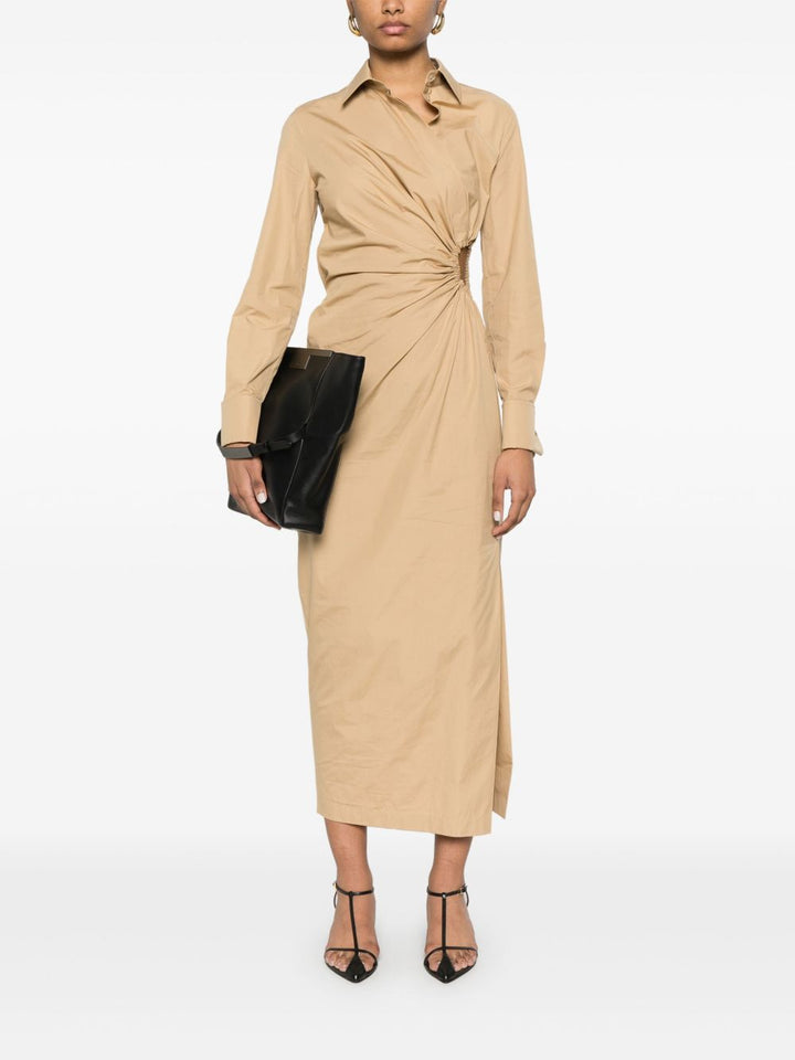 MAXMARA
Abito ETERE in cotone beige.