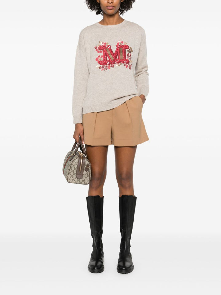 Max Mara
Maglione con paillettes