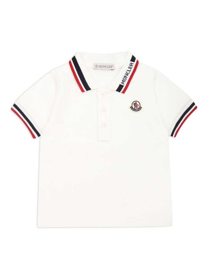 Moncler Enfant
Polo con colletto classico