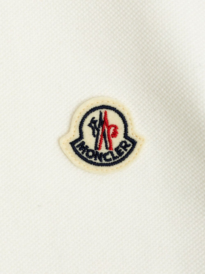 Moncler Enfant
Polo in cotone con ricamo logo