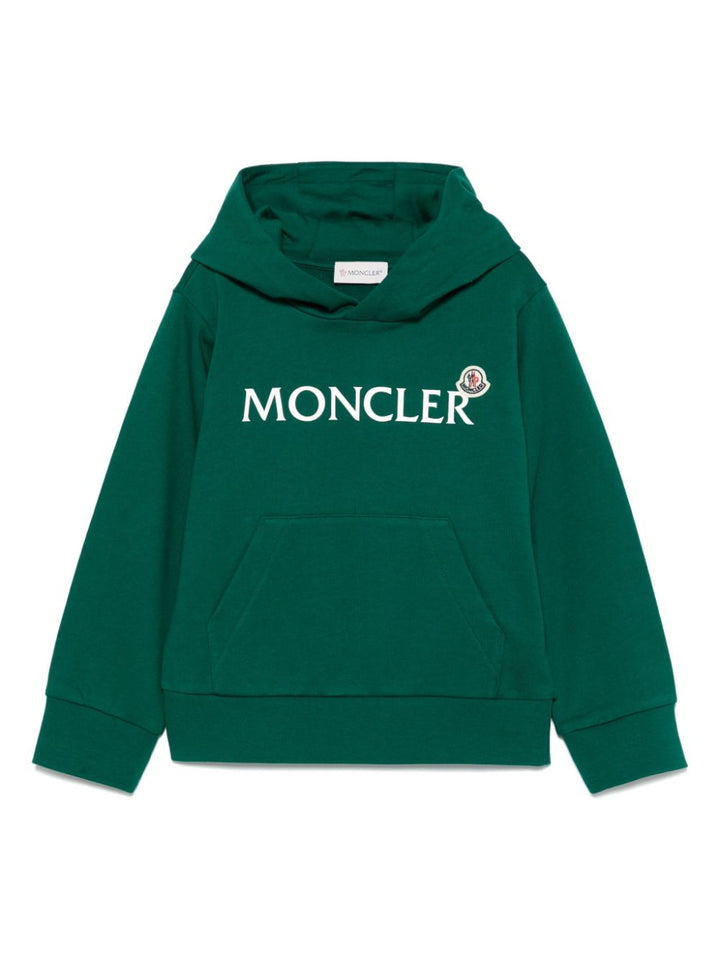 Moncler Enfant
Felpa in cotone con cappuccio