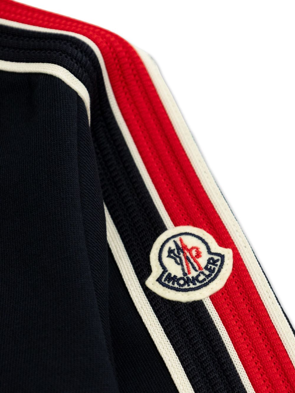 Moncler Enfant
felpa con profili tricolore