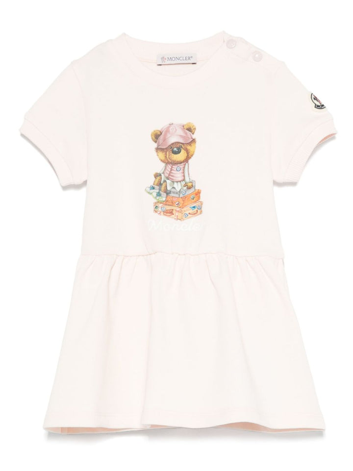 Moncler Enfant
Abito Teddy Bear con stampa