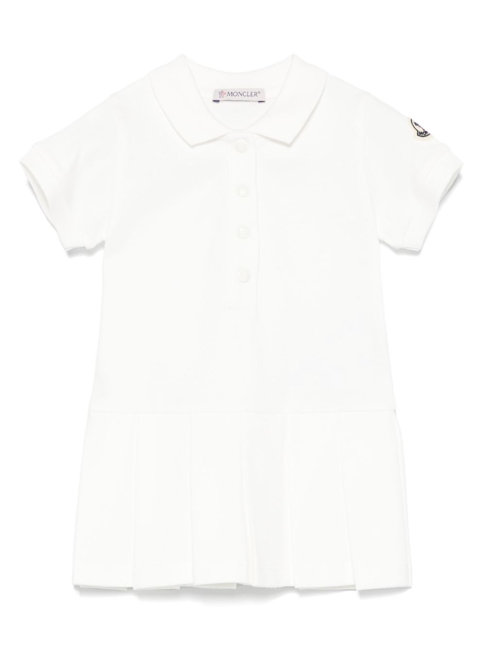 Moncler Enfant
Abito con gonna plissettata