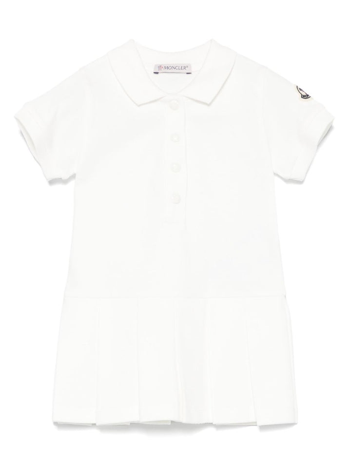 Moncler Enfant
Abito con gonna plissettata