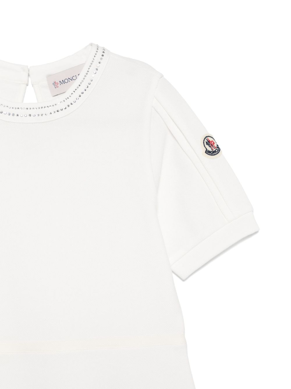 Moncler Enfant
Abito in piqué di cotone