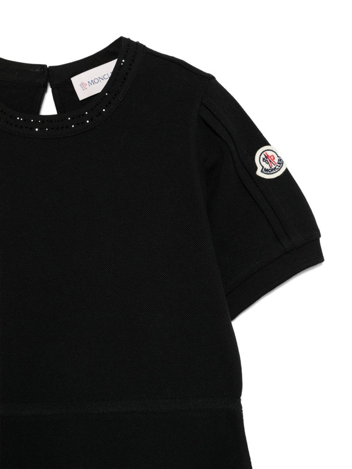 Moncler Enfant
Abito in piqué di cotone