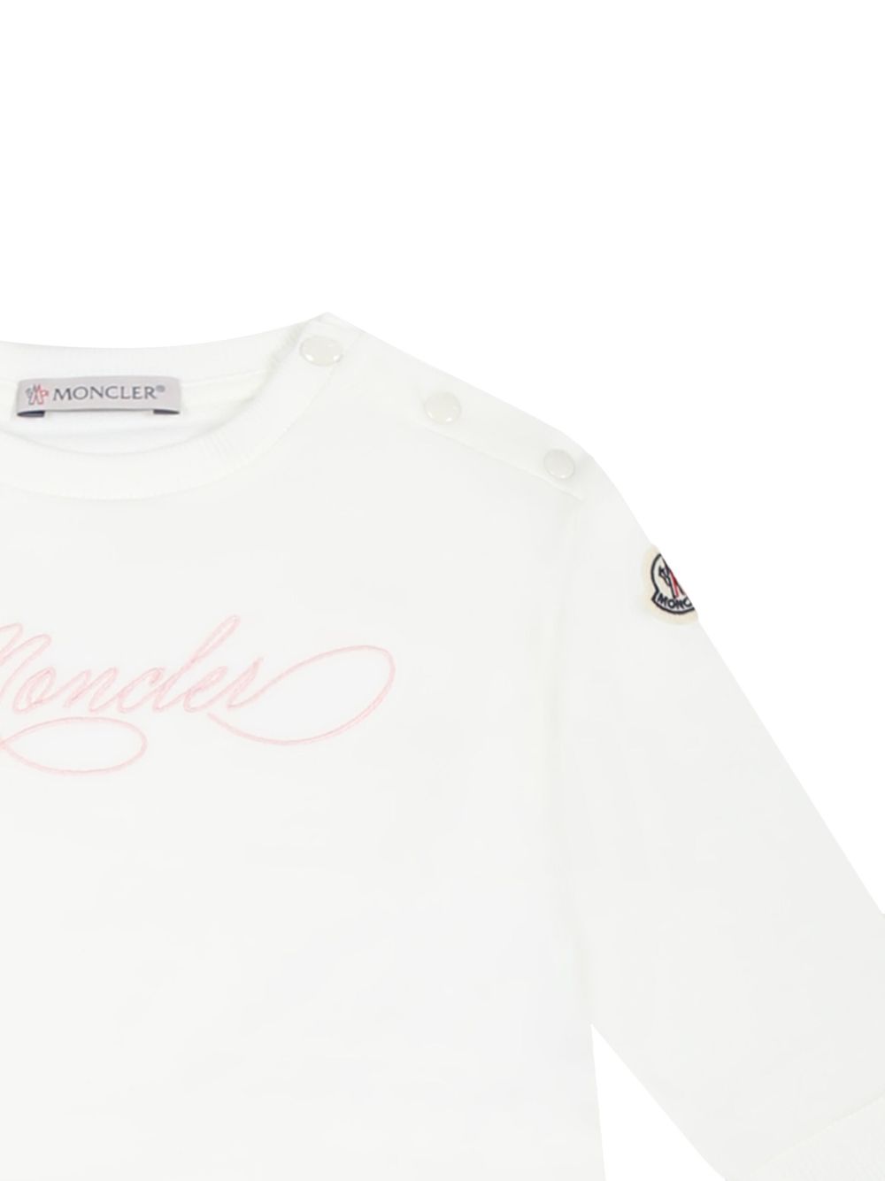 Moncler Enfant
Tuta sportiva con ricamo