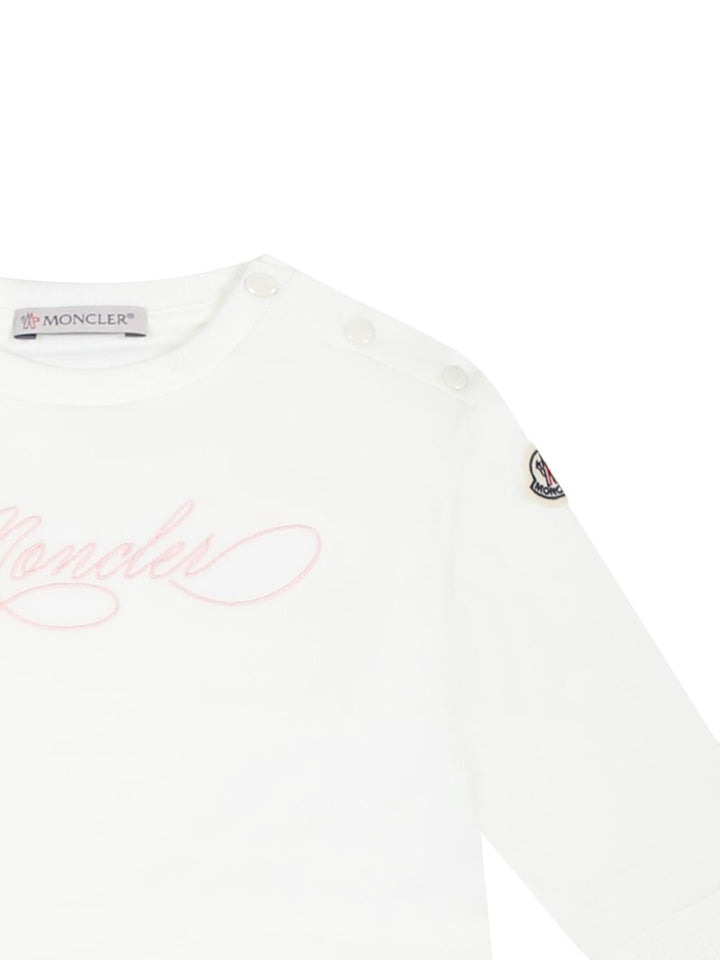 Moncler Enfant
Tuta sportiva con ricamo