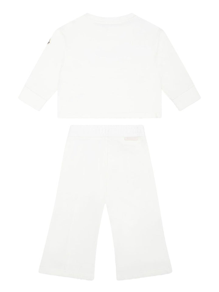 Moncler Enfant
Tuta sportiva con ricamo