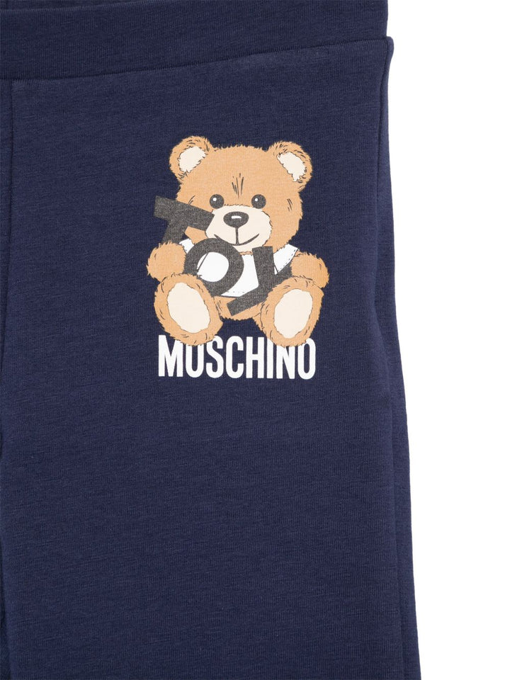 Moschino Kids
Pantaloni sportivi con stampa Leo Teddy