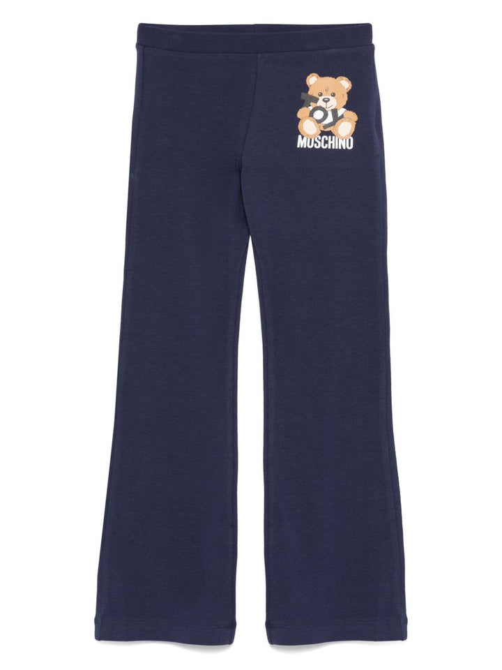 Moschino Kids
Pantaloni sportivi con stampa Leo Teddy