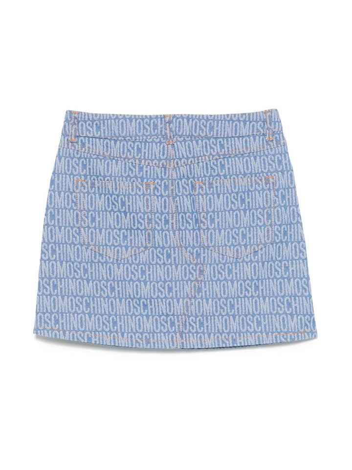 Moschino Kids
gonna in jacquard con logo