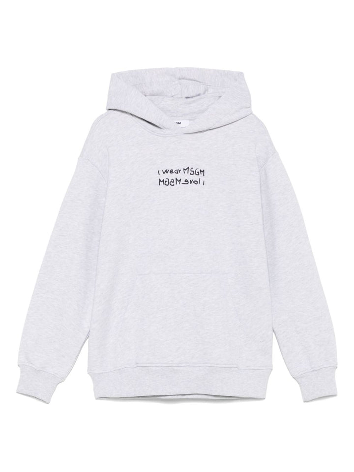 MSGM Kids
Felpa con cappuccio e logo