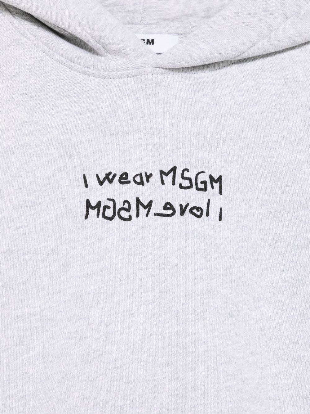 MSGM Kids
Felpa con cappuccio e logo