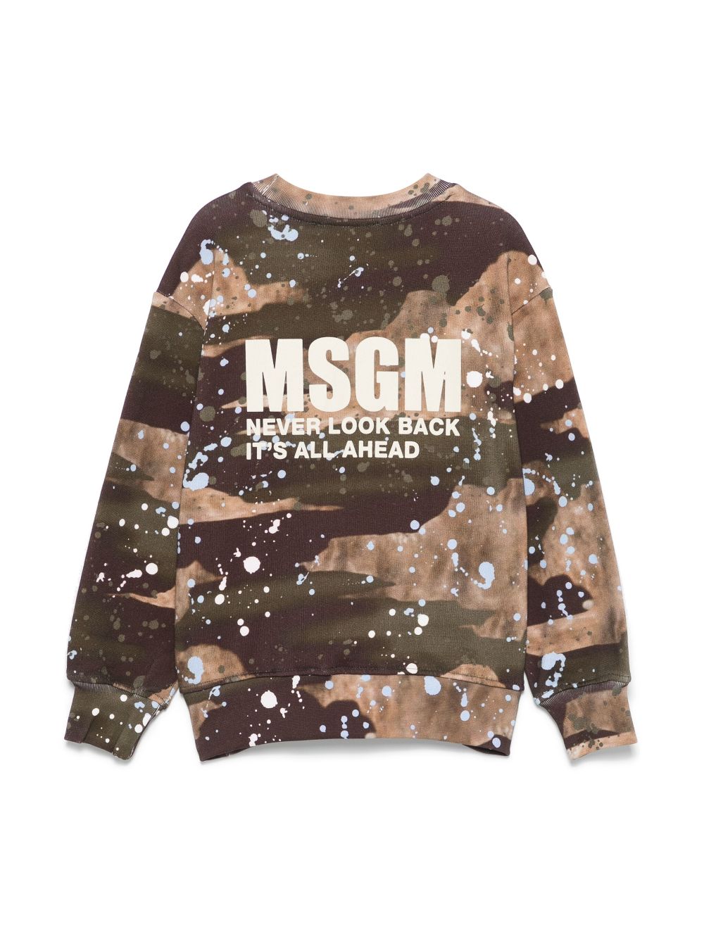 MSGM Kids
Felpa con motivo schizzo di vernice