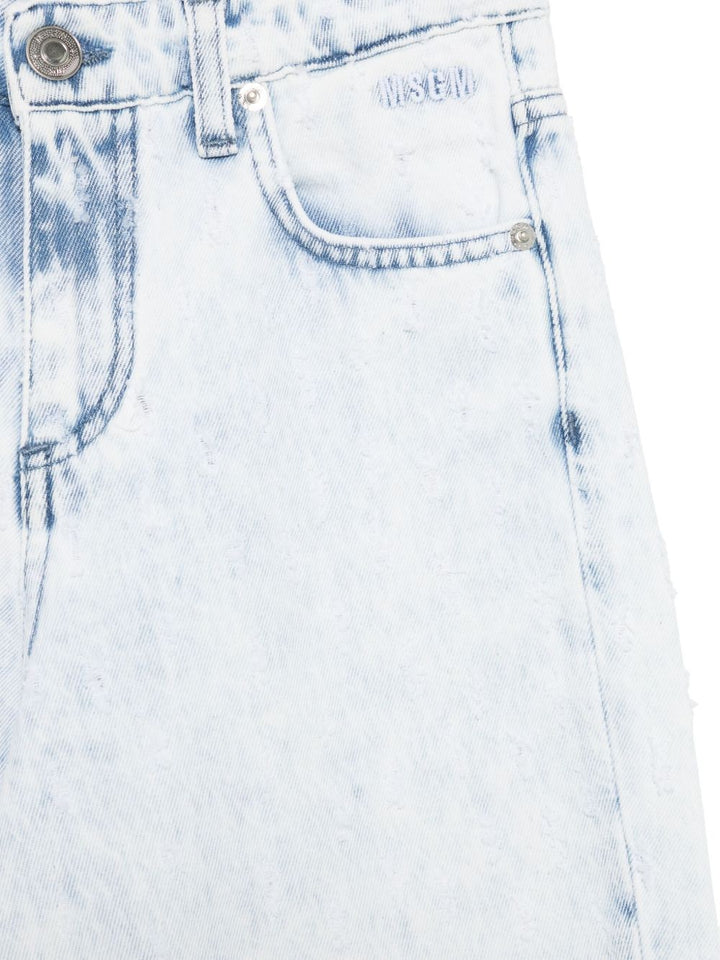 MSGM Kids
Jeans con effetto vissuto